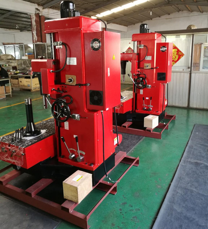 Cylinder Boring Machine T8018C and Vertical Drilling Machine Z5025 Container Loading
